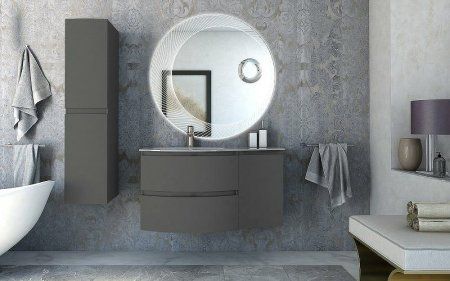 Шкаф Cezares Vague 54906 34 R grigio talpa opaco