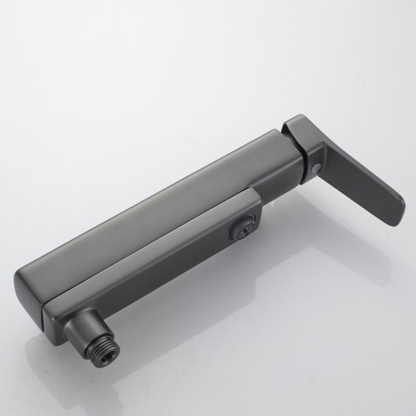 Смеситель для ванны Shevanik S9QR95QC2TZJ, Оружейная сталь