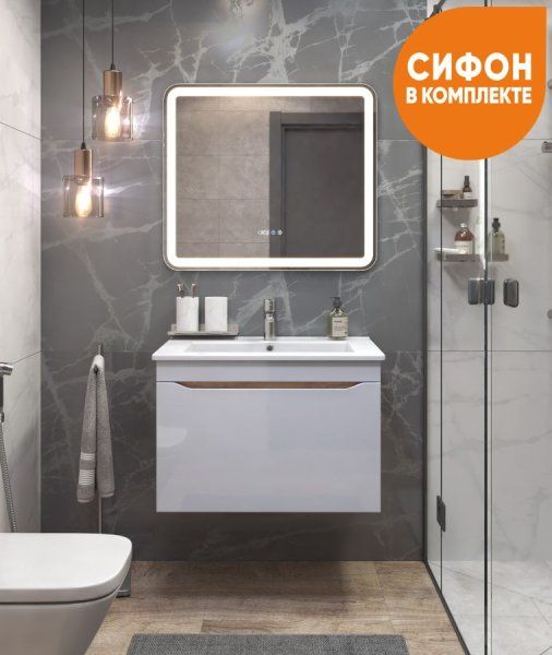 Тумба VIGO Grani 600-0-1 (Элина) подвесная дуб золотой (tp.GRI.ELI.60.1Y дуб золотой)