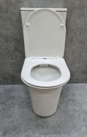 Унитаз напольный  Ceramalux 1223А, белый глянец