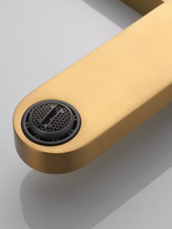 Смеситель для ванны Shevanik S4552G, Золотой сатин