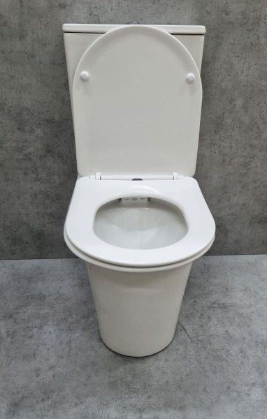 Унитаз напольный  Ceramalux 1223А, белый глянец