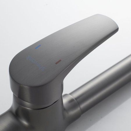 Смеситель для кухни Shevanik S5MY05GH3THC, Оружейная сталь