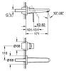 Смеситель Grohe Eurodisc Cosmopolitan 19573002 для раковины