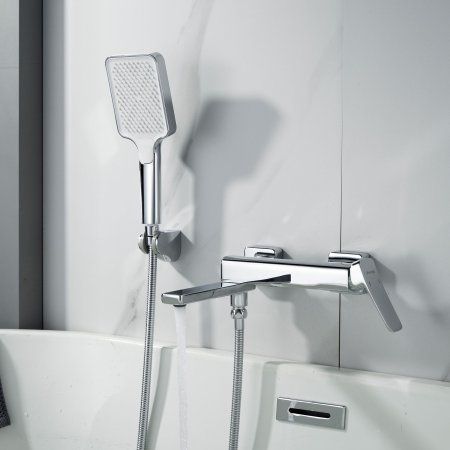 Смеситель для ванны Shevanik S9TG95ZR2, Хром