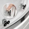 Душевой уголок WasserKRAFT Lippe 45S 45S07 профиль хром