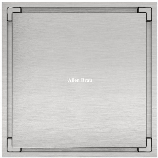 Душевой трап Allen Brau Priority 9.50023.BN 100 никель браш