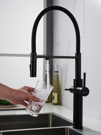 Смеситель для кухни Shevanik S478H, Черный