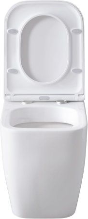 Чаша приставного унитаза Allen Brau Infinity 4.21003.20 белый глянец