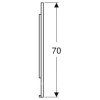 Зеркало Geberit Option Plus 502.783.00.1 90 с подсветкой