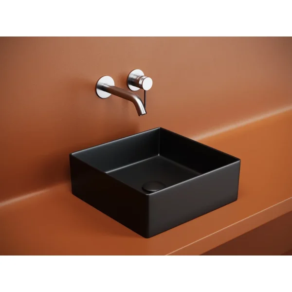 Раковина-чаша Ceramica Nova Element CN6068MB 36,1x36,1 см, накладная, черный матовый