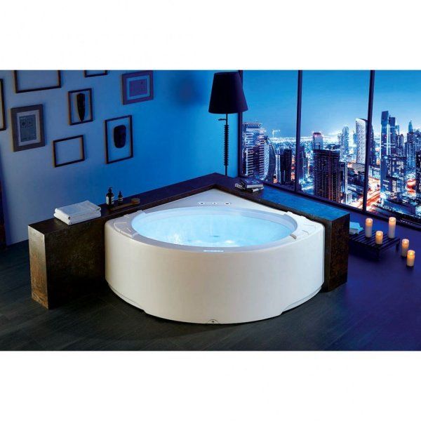 Акриловая ванна Gemy G9252 с гидромассажем