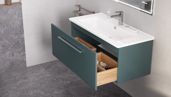 Тумба Velvex подвесная Posse 105, верде (tp.POS.OSK.105.1Y верде)