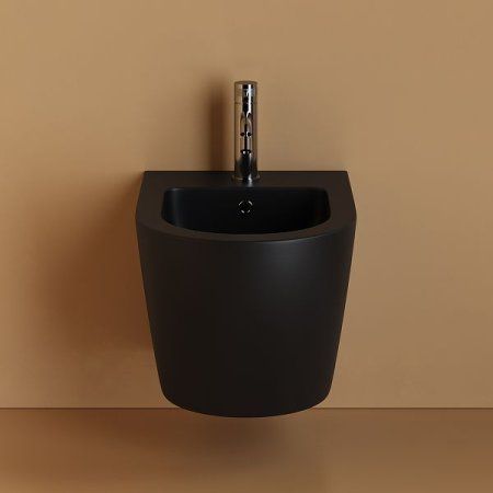 Биде подвесное Ceramica Nova Uno CN11002MB черный матовый