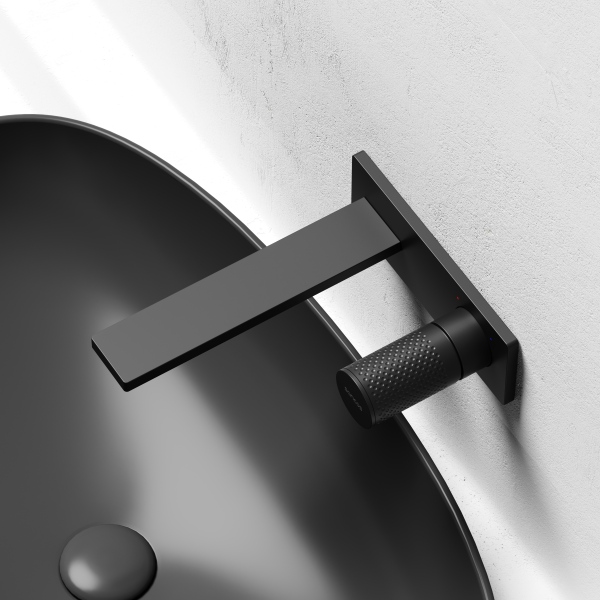 Смеситель для раковины SANCOS Nexus с внутренней частью, черный матовый,  SC9013MB