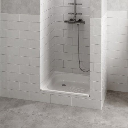 Душевой поддон Teymi Helmi 70х70х15, сталь T100104