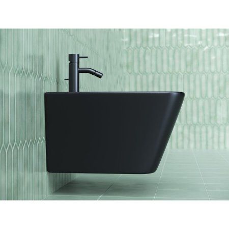 Биде подвесное Ceramica Nova Metric CN3008MB черный матовый