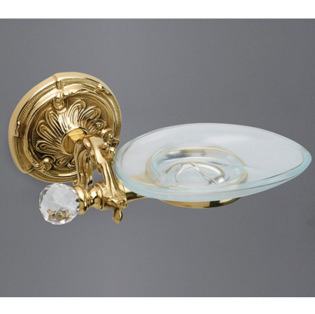 Мыльница Art&Max Barocco Crystal AM-1786-Do-Ant-C золото