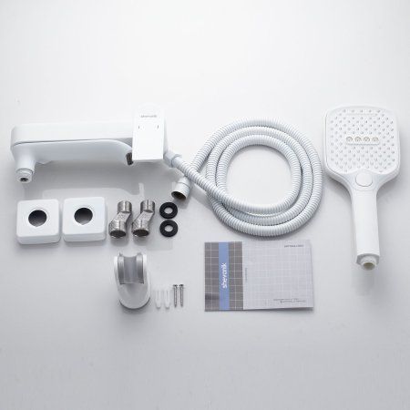 Смеситель для ванны Shevanik S4JL10EY2CAS, белый