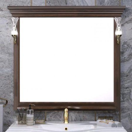 Тумба Opadiris Риспекто 100, цвет орех антикварный (под раковину Классик 105)