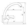 Смеситель Wisent W59215 хром