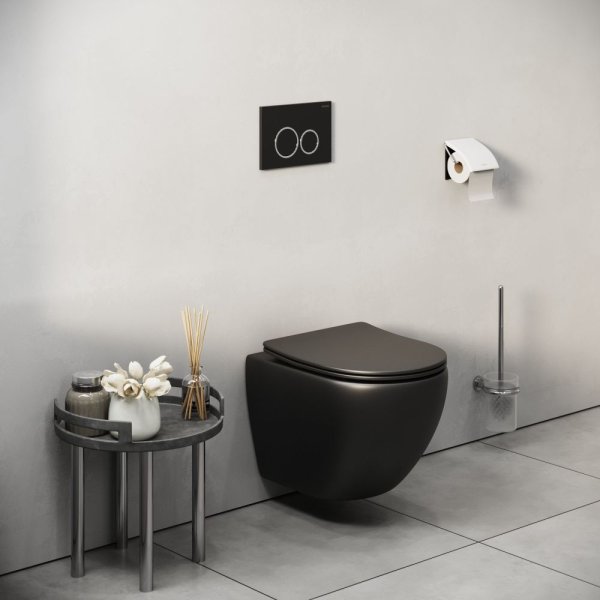 Кнопка смыва Grossman Galaxy 700.K31.01.210.210 черный матовый