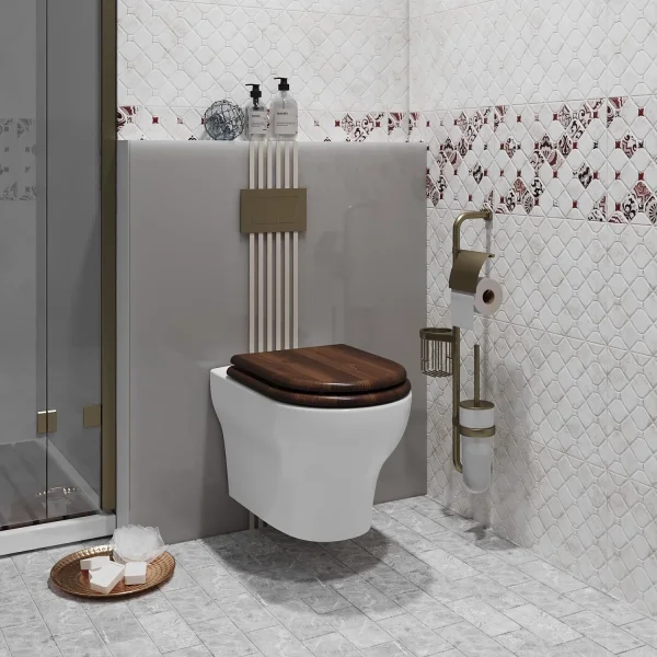 Унитаз подвесной Opadiris Лоренцо OS41712A безободковый, с сиденьем микролифт, белый