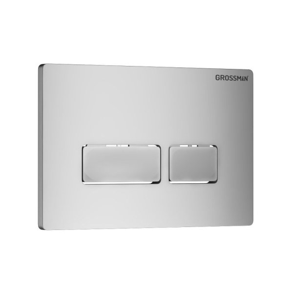 Кнопка смыва Grossman Pragma 700.K31.03.110.110 хром матовый