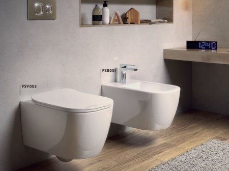 Унитаз подвесной ArtCeram Faster FSV003 01;00 белый глянцевый