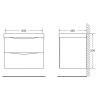 Мебель для ванной BelBagno Marino MARINO-650-2C-SO-RC-P 65 rovere ciliegio