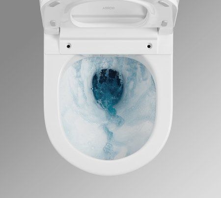 Умный подвесной унитаз AKH1051H / инсталляция AHY1051/ клавиша AHM051G