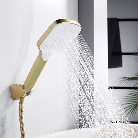 Смеситель для ванны однорычажный  Shevanik S4002G, Золотой сатин