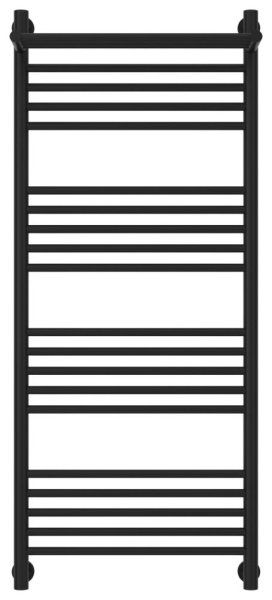 Полотенцесушитель водяной Сунержа Богема+ с 1 полкой 31-0223-1250 1200x500 черный матовый
