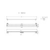 Душевой лоток Berges Wasserhaus Super Slim 091178 50 см хром глянцевый