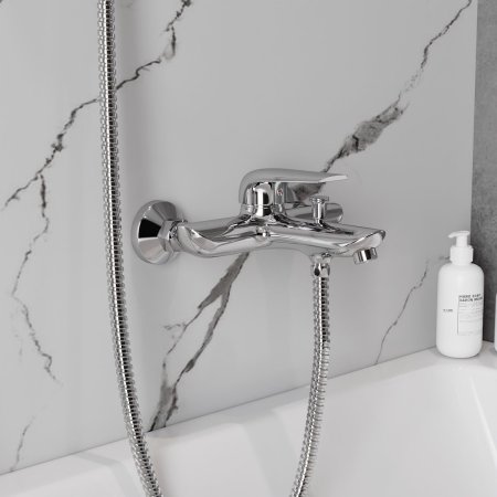 Смеситель для ванны Teymi Hanna, хром T10205