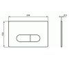 Кнопка смыва Ideal Standard Oleas R0115A6 черный
