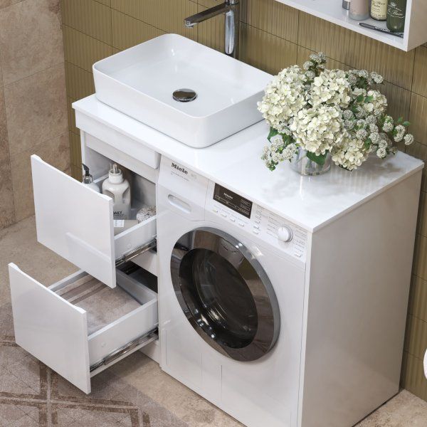 Тумба VIGO Urban 400-0-2 под столешницу для стиральной машины (tn.URB.40.2Y)