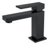 Cмеситель для умывальника Qubic Matt Black Boheme 471-B