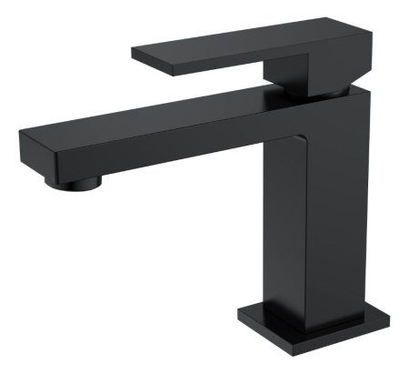 Cмеситель для умывальника Qubic Matt Black Boheme 471-B
