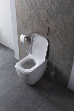 Чаша приставного унитаза Allen Brau Infinity 4.21003.20 белый глянец