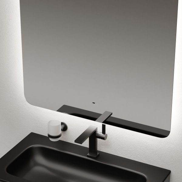 Зеркало для ванной комнаты SANCOS Ray 800х1000 c подсветкой,  RA800