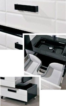 Мебельная раковина Edelform EF-2012-75 черная