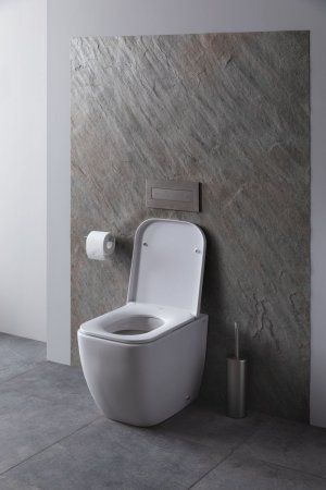 Чаша приставного унитаза Allen Brau Infinity 4.21003.20 белый глянец