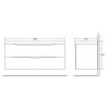 Мебель для ванной BelBagno Marino MARINO-1200-2C-SO-WO-P 120 rovere bianco