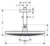 Верхний душ Hansgrohe Raindance Select 27337400