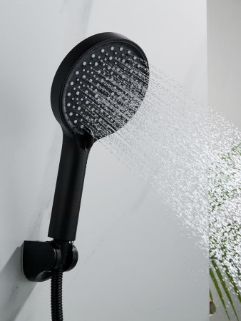 Смеситель для ванны Shevanik S4722H, Черный