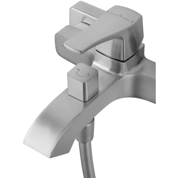 Смеситель для ванны Wonzon & Woghand Flex WW-88037072-BN с душевым гарнитуром, никель матовый