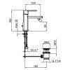 Смеситель для биде Webert Azeta New AA840102015, хром