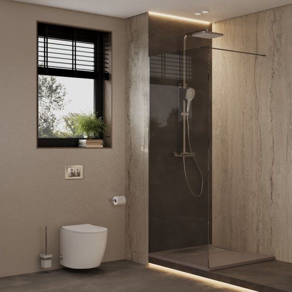 Клавиша смыва Allen Brau Infinity 9.20006.GB золото браш