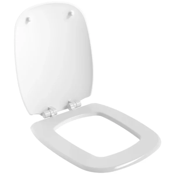 Унитаз подвесной Ambassador Diamond 123T20001R-122T20001 безободковый, с сиденьем микролифт, белый глянец